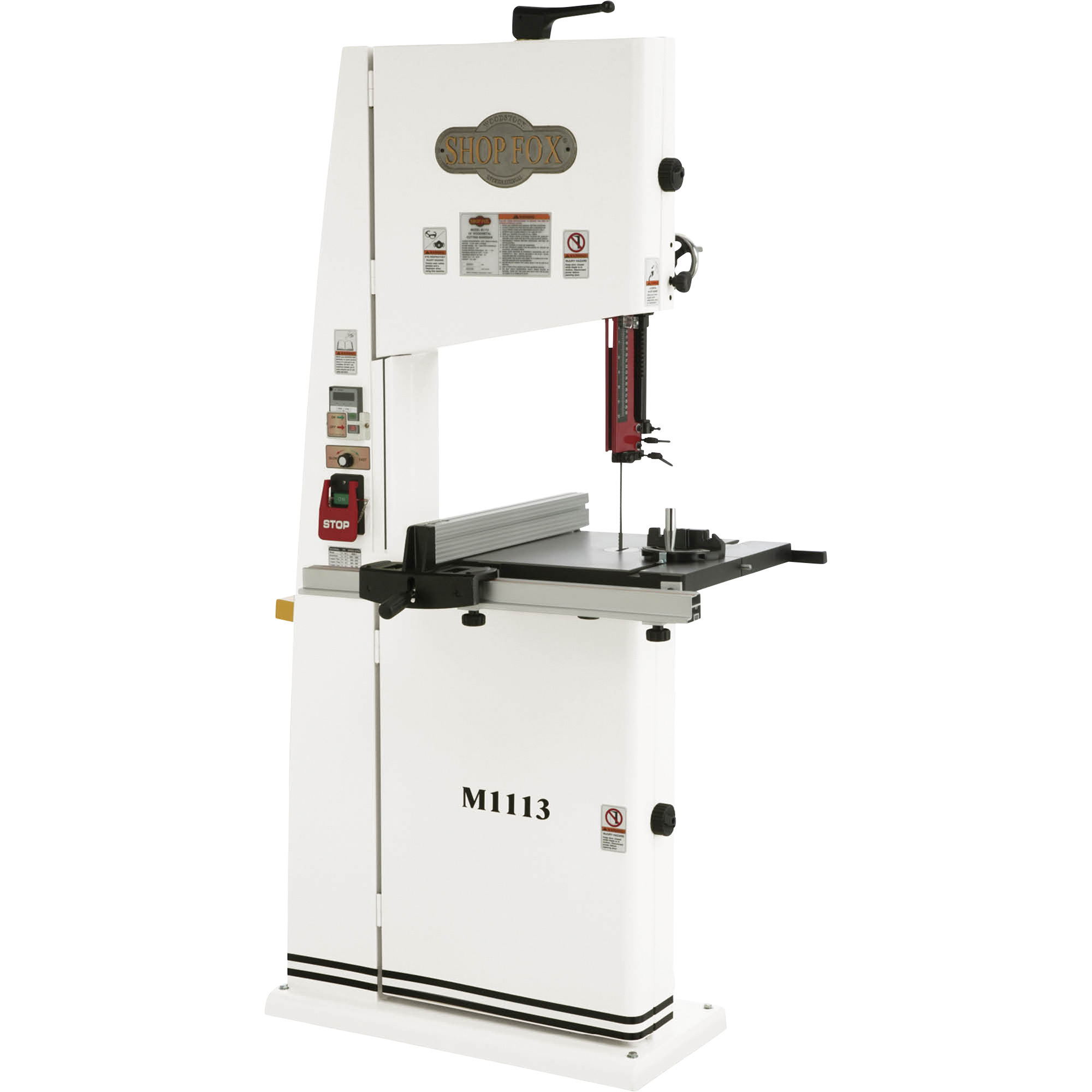 SHOP FOX Vertical Metal and Wood Cutting Band Saw - 18in., 1.5 HP, 220V, Variable Speed, Model# M1113